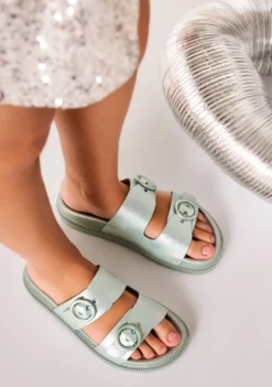 SANDALIAS BRILLO HEBILLAS BAUDETTE