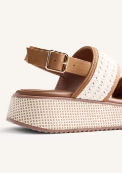 SANDALIAS CUÑA CROCHET CHEPTAIS