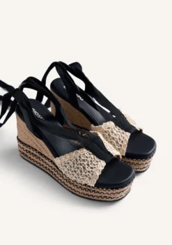 SANDALIAS CUÑA CROCHET DAGENHAM