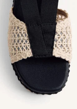 SANDALIAS CUÑA CROCHET DAGENHAM