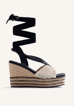 SANDALIAS CUÑA CROCHET DAGENHAM