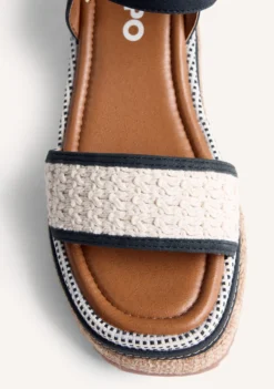 SANDALIAS CUÑA CROCHET ISOKO