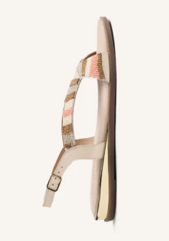 SANDALIAS CUÑA PIEL CUENTAS SCHOEPKE