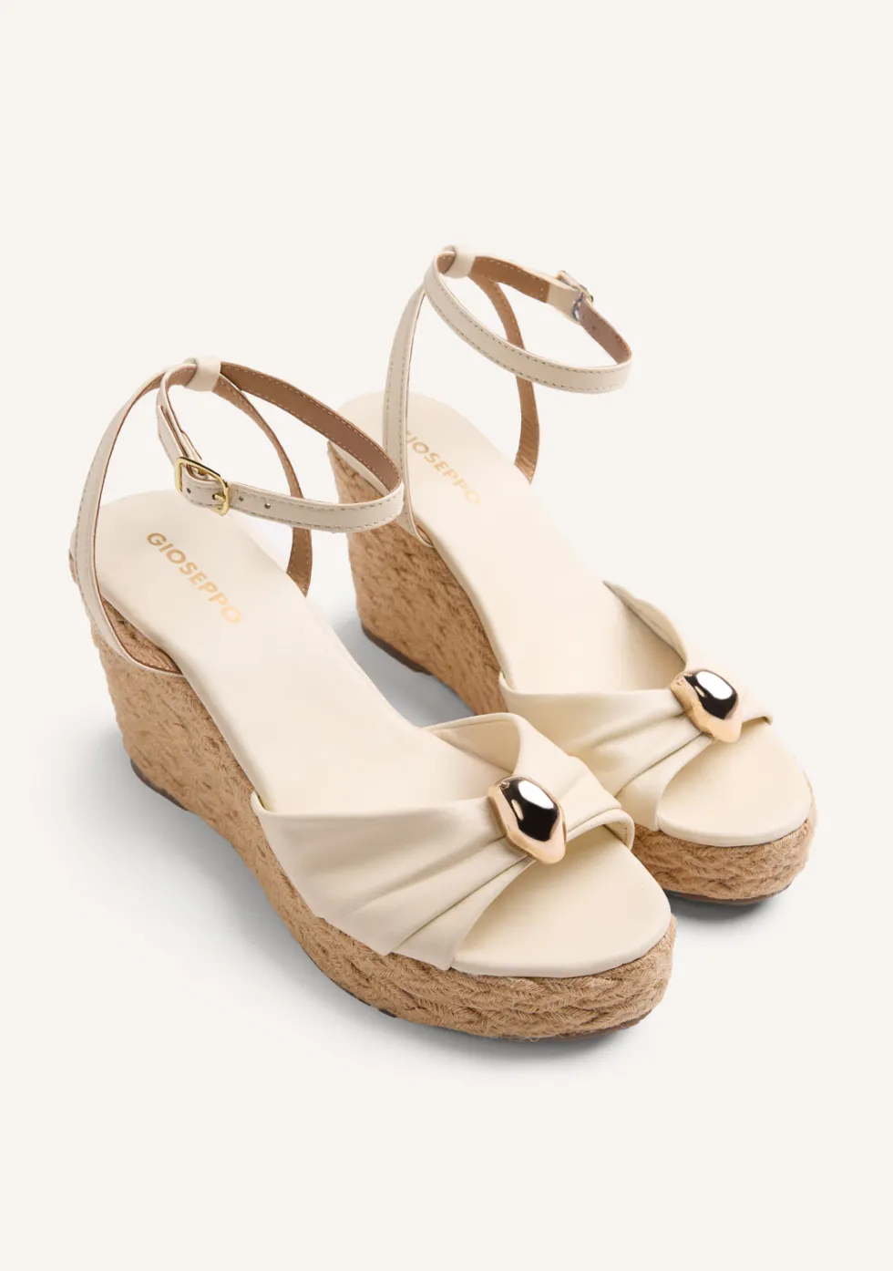 SANDALIAS CUÑA PIEL JOYA SOUDAN
