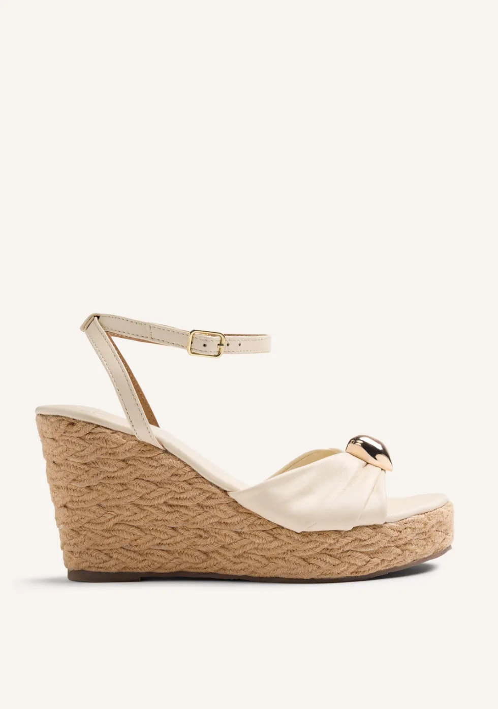 SANDALIAS CUÑA PIEL JOYA SOUDAN