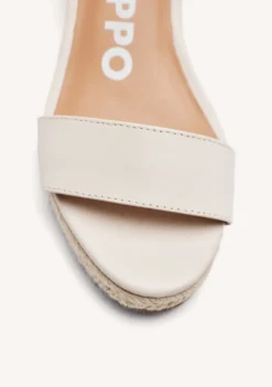 SANDALIAS CUÑA PIEL YALAHA