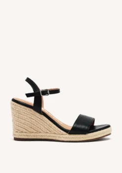SANDALIAS CUÑA PIEL ZHEPE