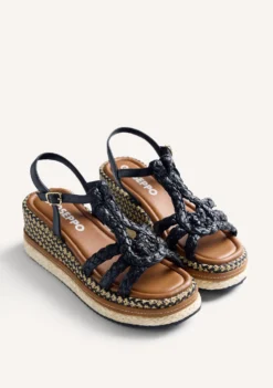 SANDALIAS CUÑA RAFIA HARCOURT