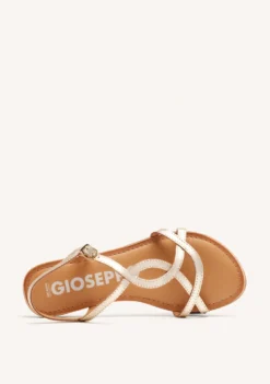 SANDALIAS DORADAS DE TIRAS FINAS PARA MUJER LAMIM