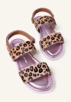 SANDALIAS ESTAMPADO ANIMAL NEZEGA