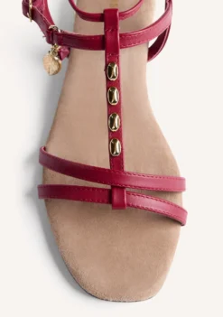 SANDALIAS PIEL ABALORIOS KINAMBA