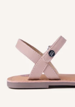 SANDALIAS PIEL BRILLO AWENDO