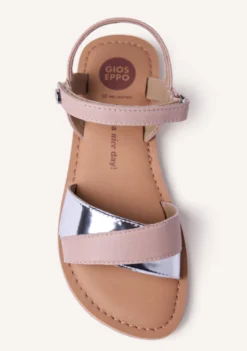 SANDALIAS PIEL BRILLO AWENDO