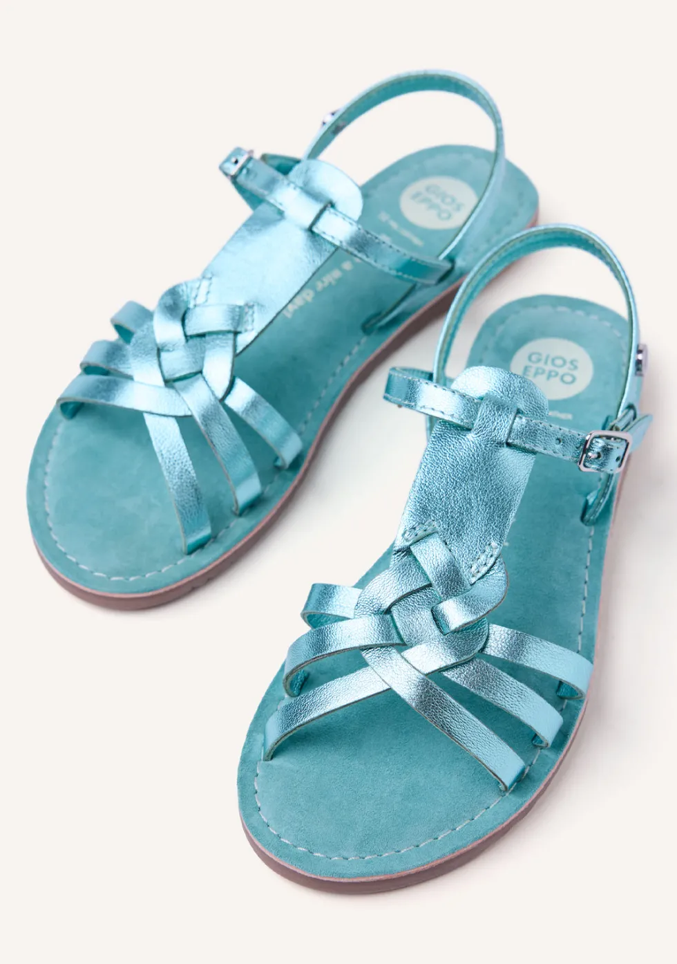 SANDALIAS PIEL BRILLO BEARSDEN