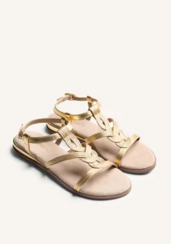 SANDALIAS PIEL BRILLO REDDITCH