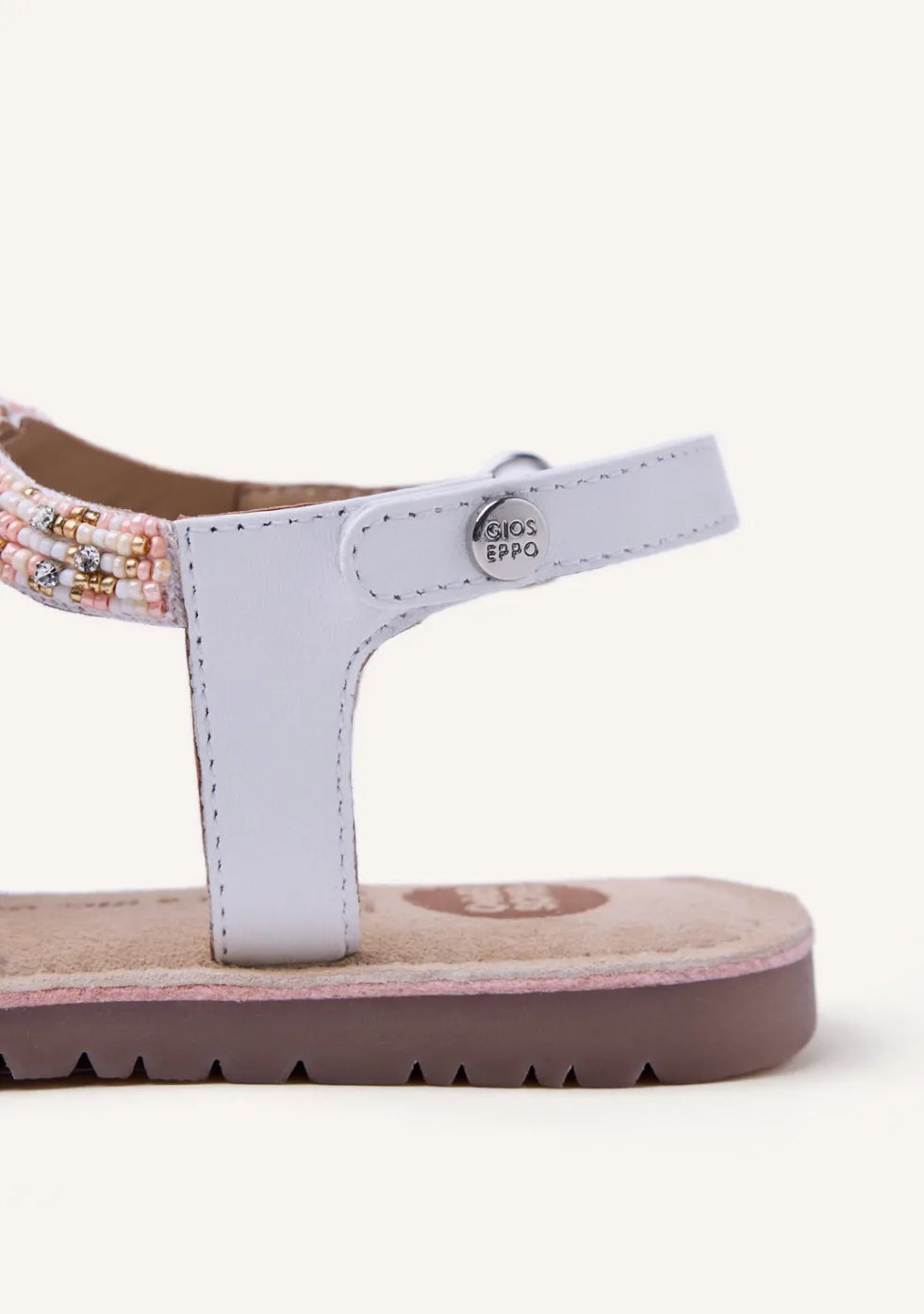 SANDALIAS PIEL CUENTAS Y ABALORIOS INYA