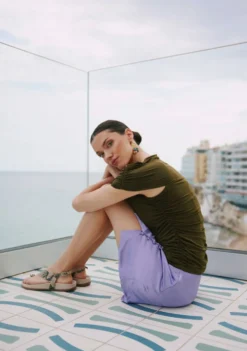 SANDALIAS PIEL ESTAMPADO ANIMAL Y JOYA TANAUAN