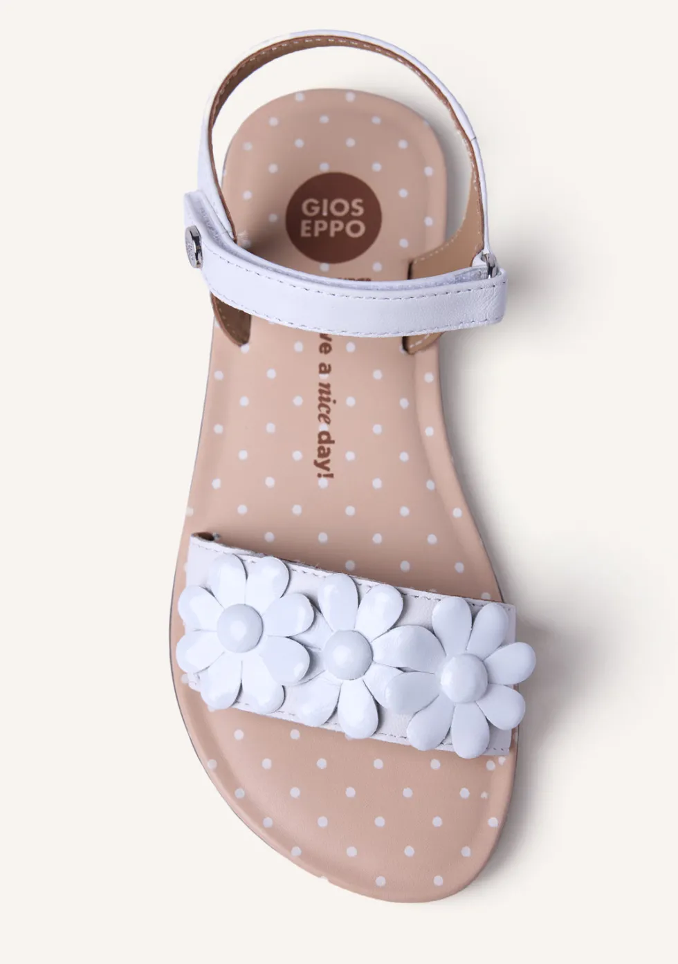 SANDALIAS PIEL FLORES KEARNEY