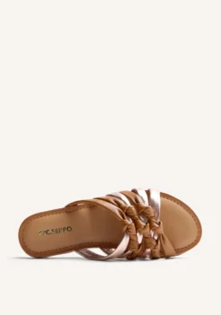 SANDALIAS PIEL NUDOS CALBAYOG