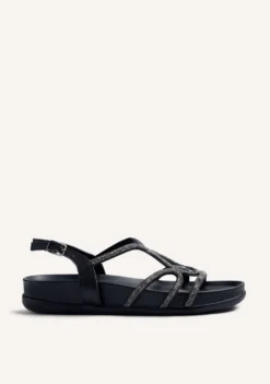 SANDALIAS PIEL PEDRERÍA EMKOANI