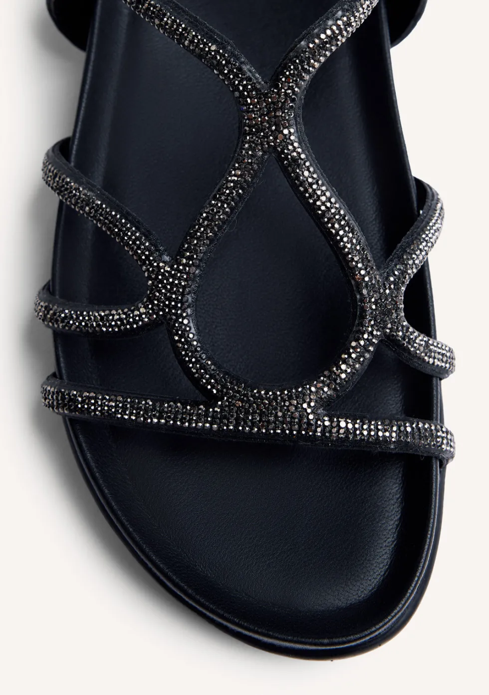 SANDALIAS PIEL PEDRERÍA EMKOANI