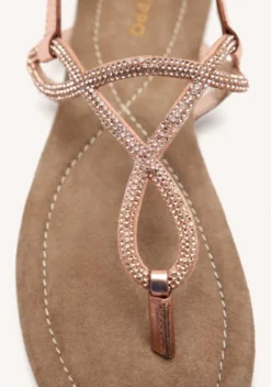 SANDALIAS PIEL PEDRERÍA KINGFIELD