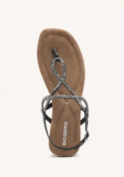 SANDALIAS PIEL PEDRERÍA KINGFIELD