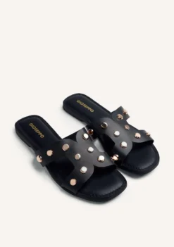 SANDALIAS PIEL TACHAS MILLSTON