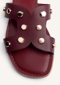 SANDALIAS PIEL TACHAS MILLSTON