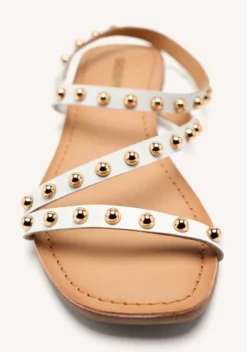 SANDALIAS PIEL TACHAS NECEDAH
