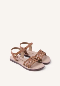 SANDALIAS PIEL TACHAS YSTAD