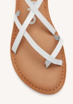 SANDALIAS PIEL TIRAS LUSSAT