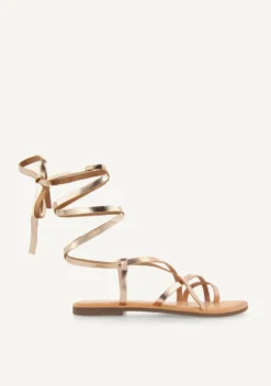 SANDALIAS PIEL TIRAS LUSSAT