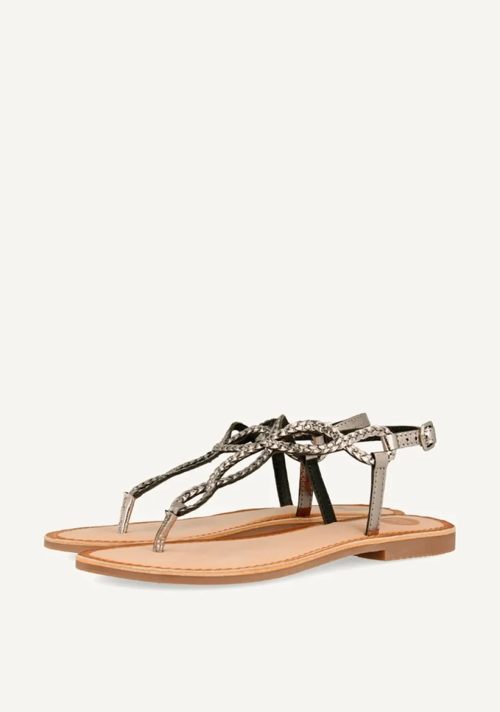 SANDALIAS PIEL TRENZADA FYFFE