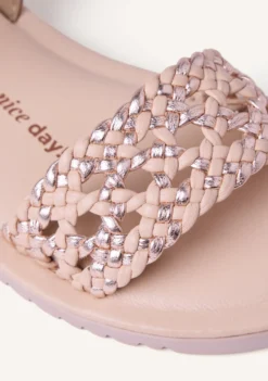 SANDALIAS PIEL TRENZADA MAHIU