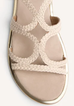 SANDALIAS PIEL TRENZADA NEKUBU