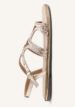 SANDALIAS PIEL TRENZADA NEKUBU