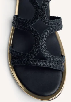 SANDALIAS PIEL TRENZADA NEKUBU