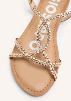 SANDALIAS PIEL TRENZADA OSSIAN