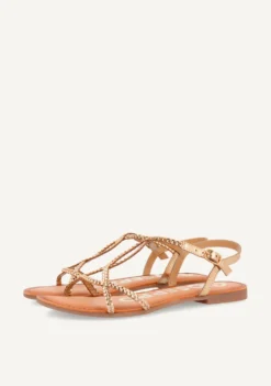 SANDALIAS PIEL TRENZADA OSSIAN