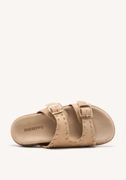 SANDALIAS TACHAS PIEL STELLA