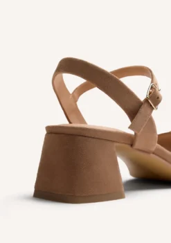 SANDALIAS TACÓN PIEL JOYA VERNDALE