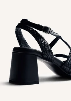 SANDALIAS TACÓN PIEL MOHORO