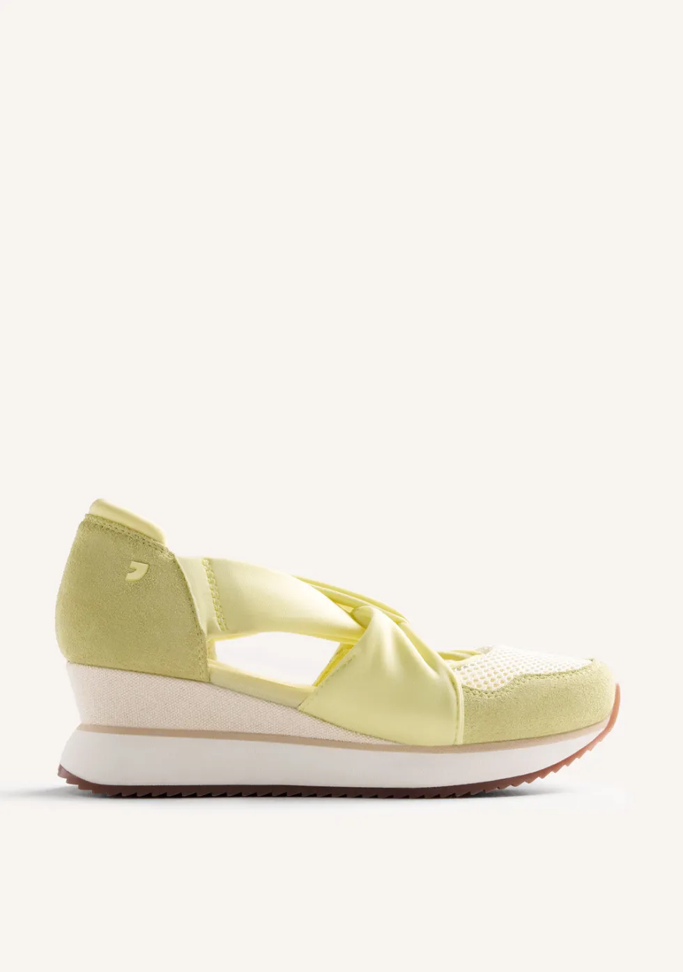 ZAPATILLAS ABIERTAS PIEL Y REJILLA CUÑA TUHELJ