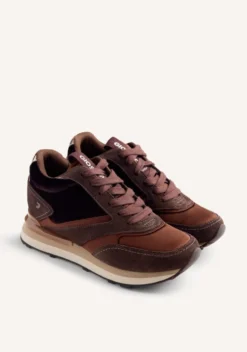 ZAPATILLAS ATERCIOPELADAS PIEL CUÑA LANDFALL
