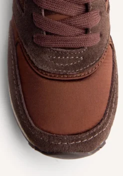 ZAPATILLAS ATERCIOPELADAS PIEL CUÑA LANDFALL