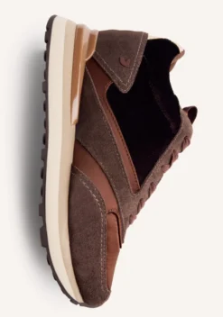ZAPATILLAS ATERCIOPELADAS PIEL CUÑA LANDFALL