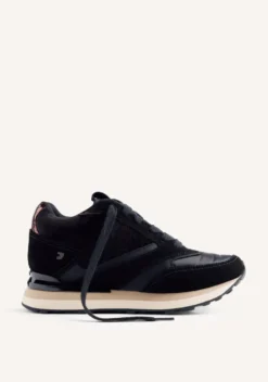 ZAPATILLAS ATERCIOPELADAS PIEL CUÑA LANDFALL
