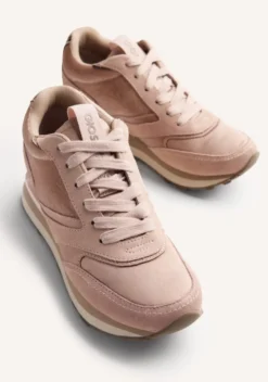ZAPATILLAS ATERCIOPELADAS PIEL CUÑA LANDFALL