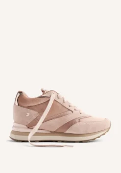 ZAPATILLAS ATERCIOPELADAS PIEL CUÑA LANDFALL